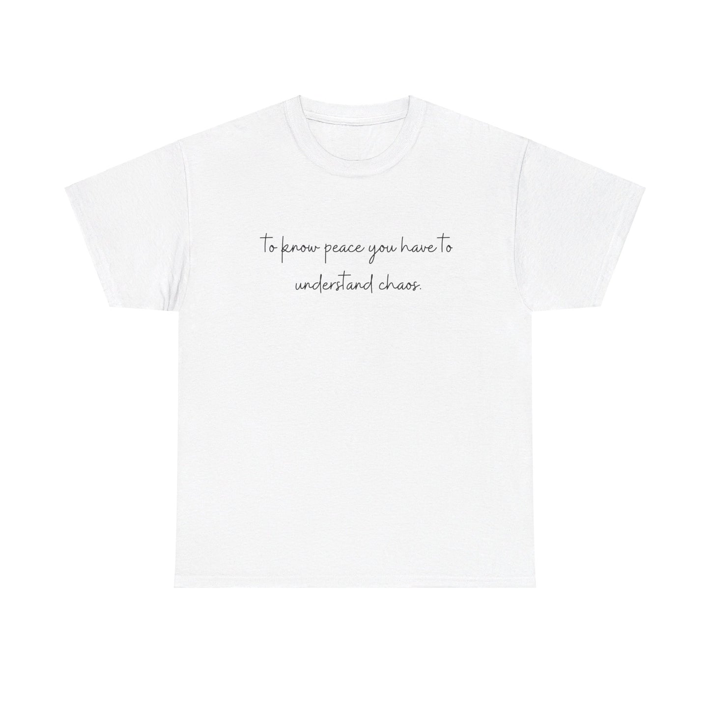 Unisex To Know Peace T-Shirt