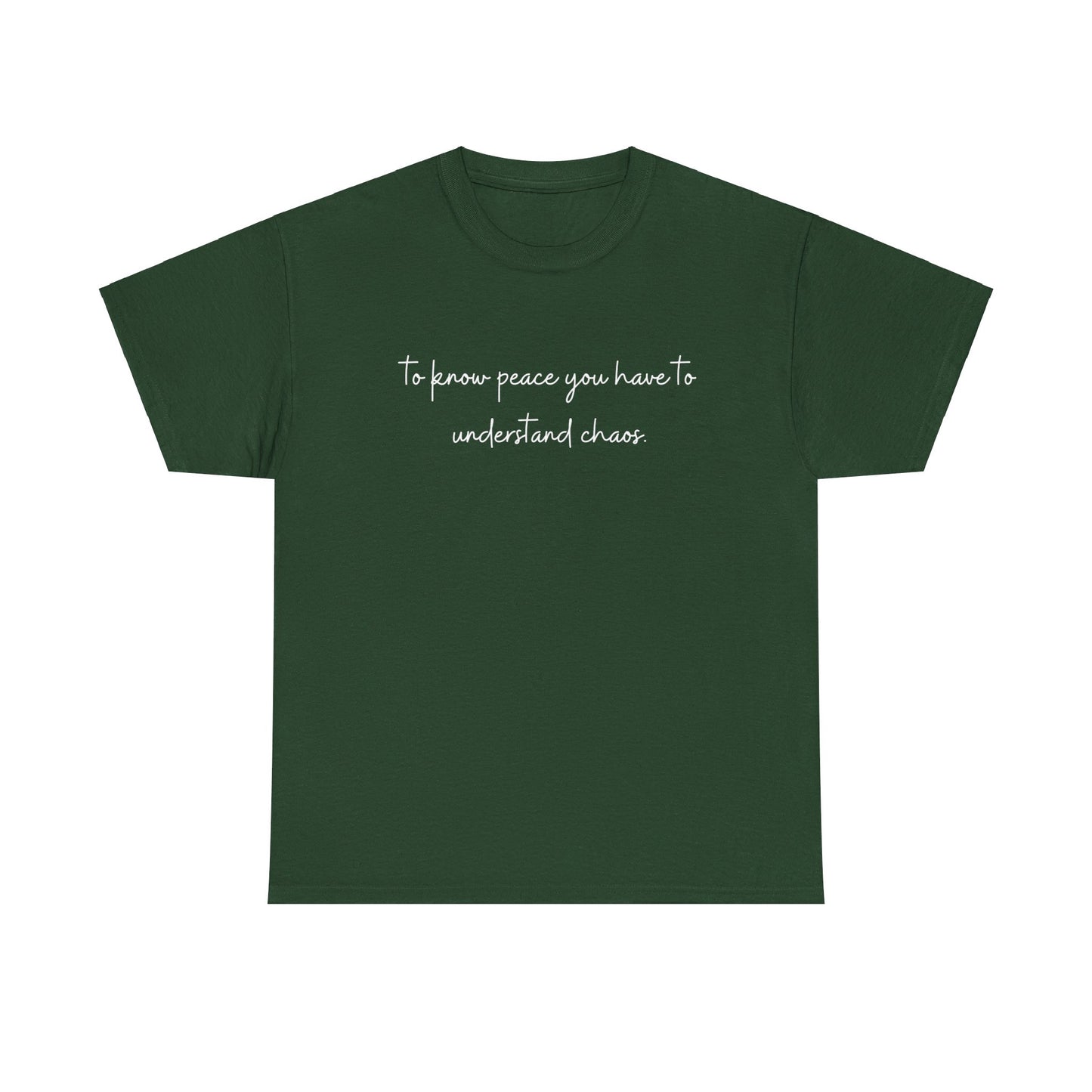 Unisex To Know Peace T-Shirt