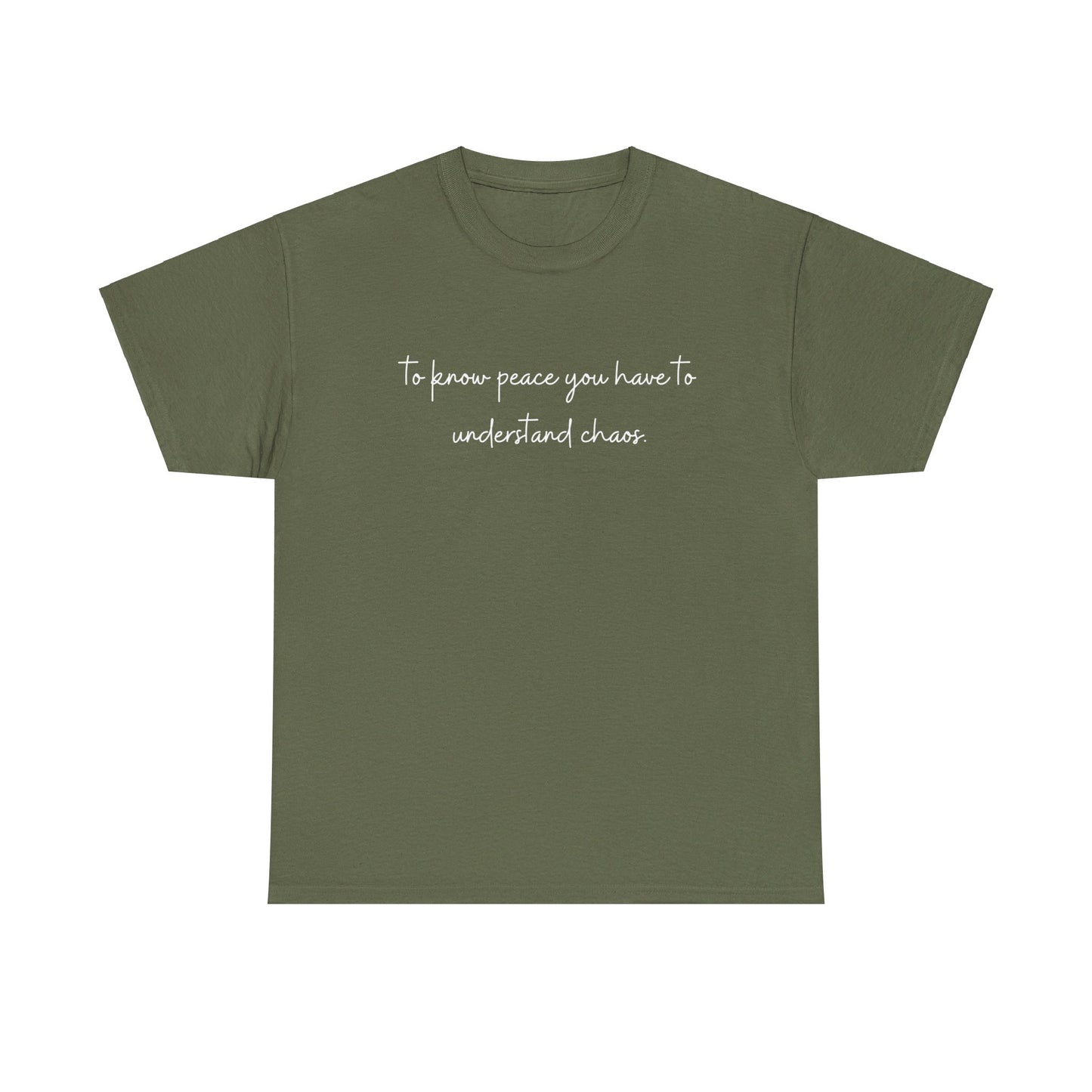 Unisex To Know Peace T-Shirt